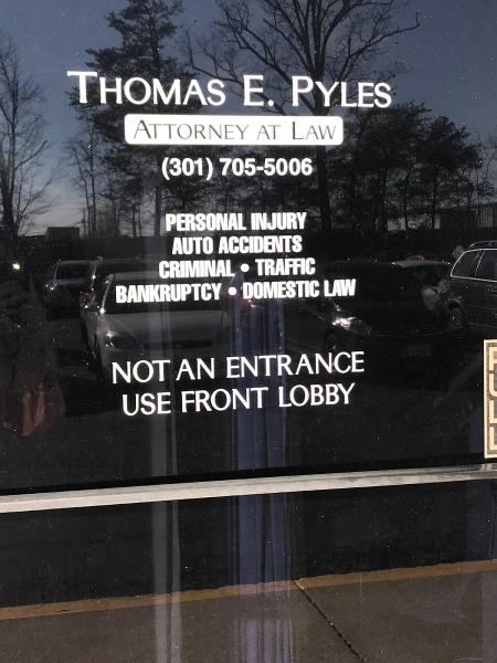 The Law Office of Thomas E. Pyles
