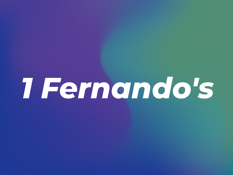 1 Fernando's