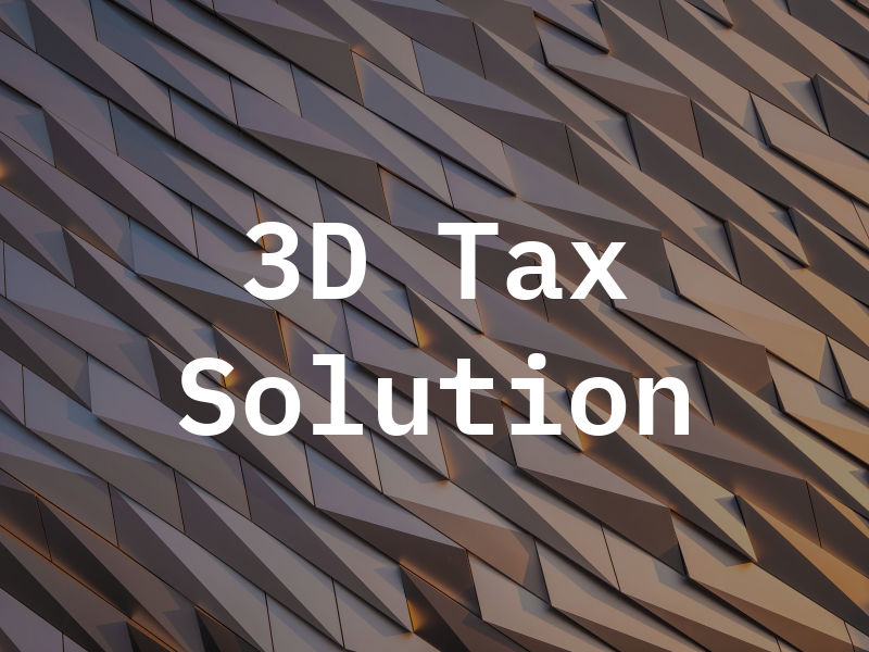 3D Tax Solution