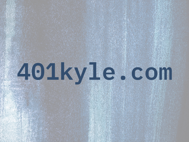 401kyle.com