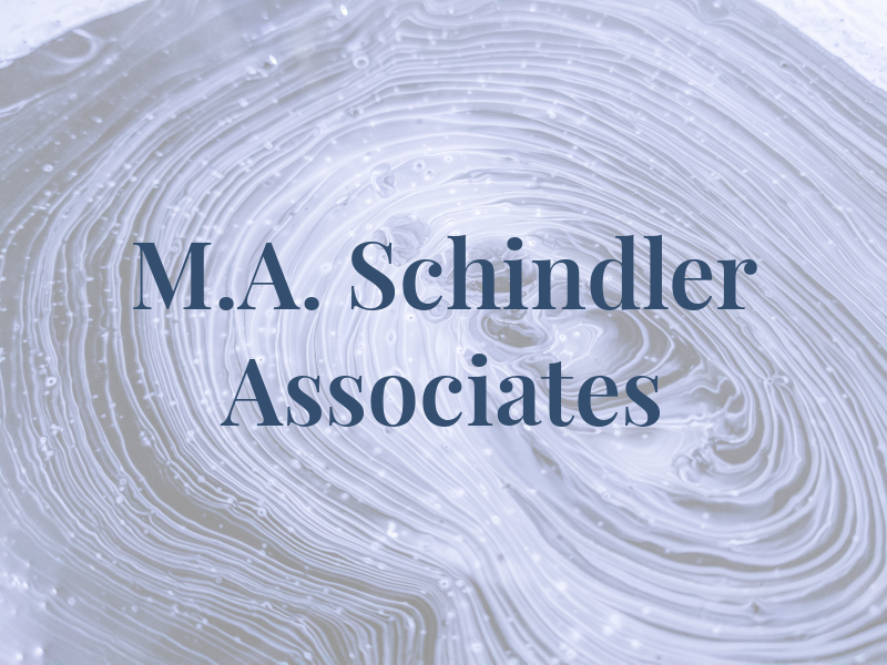 M.A. Schindler & Associates