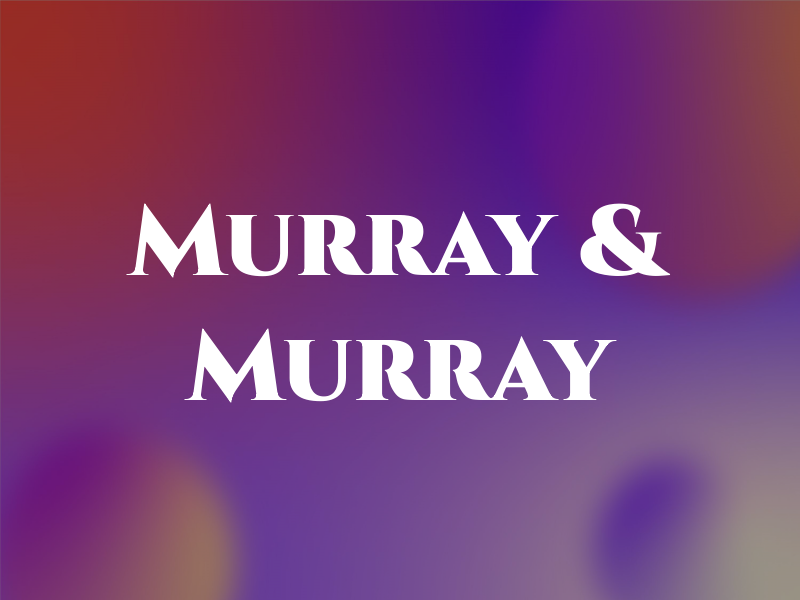 Murray & Murray