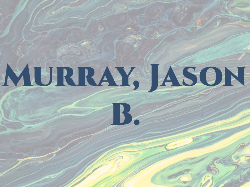 Murray, Jason B.