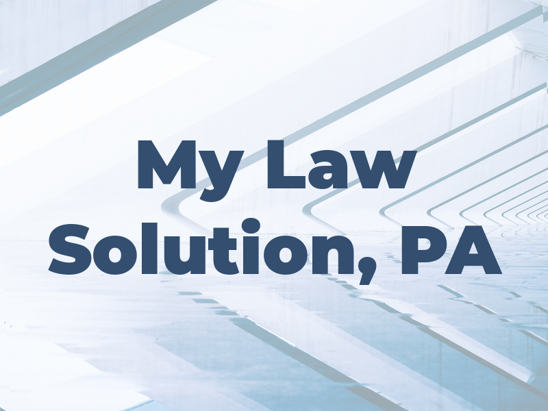 My Law Solution, PA