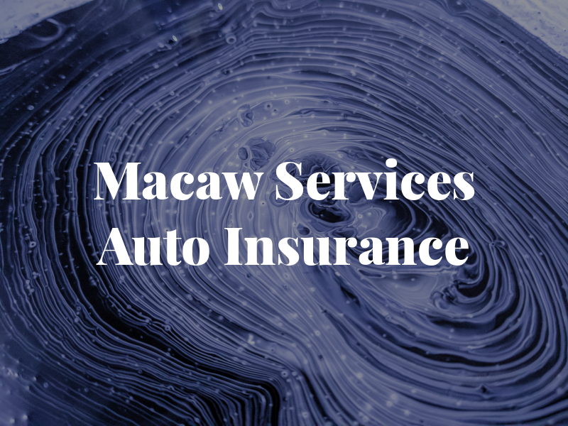 Macaw Tax Services and Auto Insurance