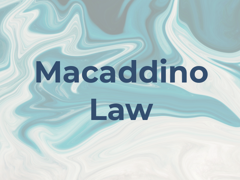 Macaddino Law