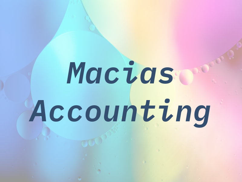 Macias Accounting