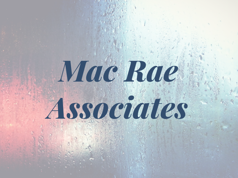 Mac Rae Associates