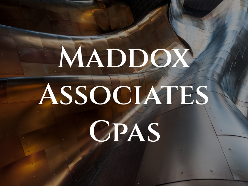 Maddox & Associates Cpas