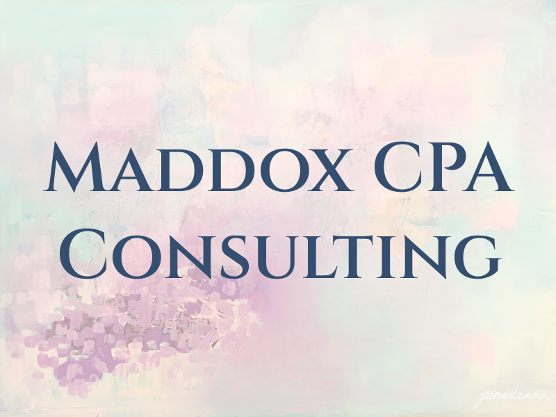 Maddox CPA Consulting