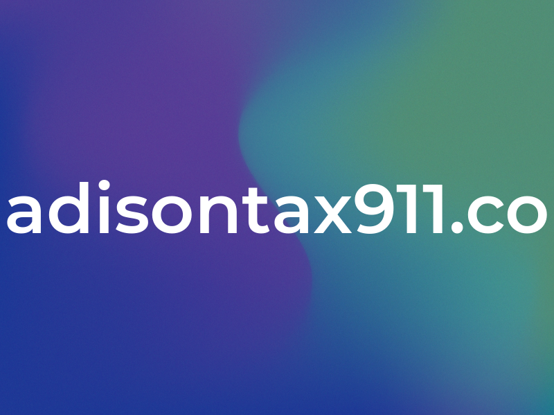 Madisontax911.com