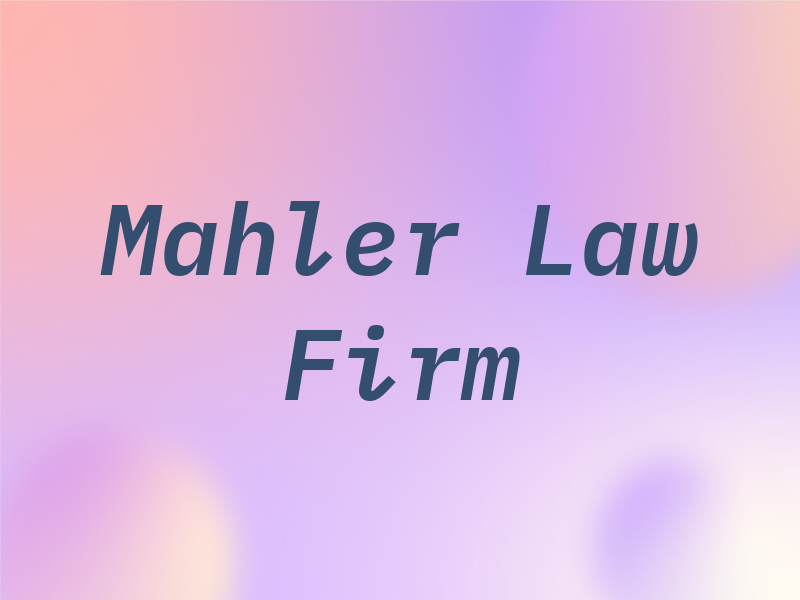 Mahler Law Firm