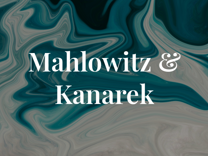 Mahlowitz & Kanarek