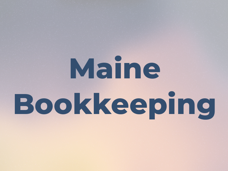 Maine Bookkeeping