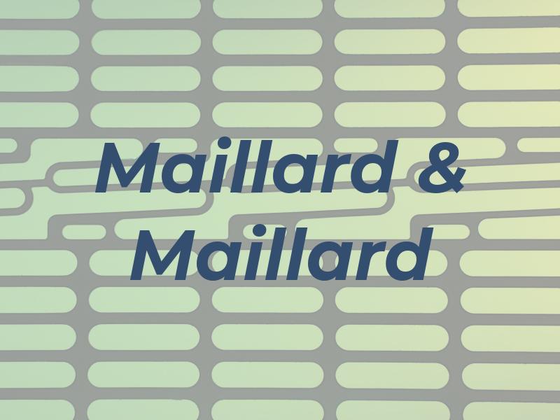 Maillard & Maillard
