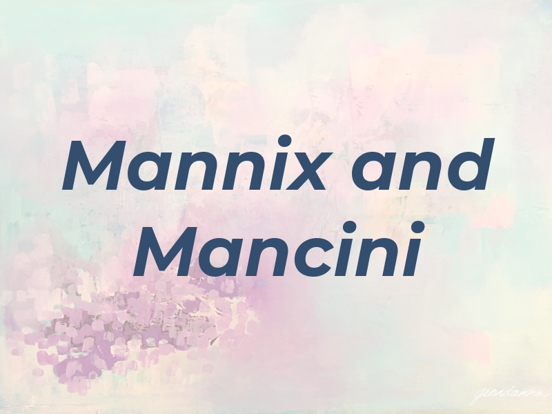Mannix and Mancini