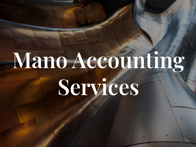 Mano Accounting Services
