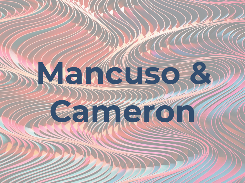 Mancuso & Cameron