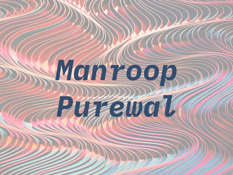 Manroop Purewal