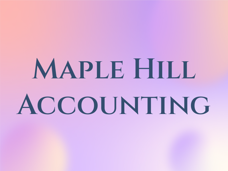Maple Hill Accounting