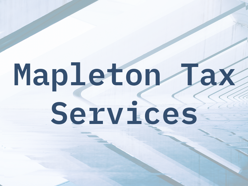 Mapleton Tax Services