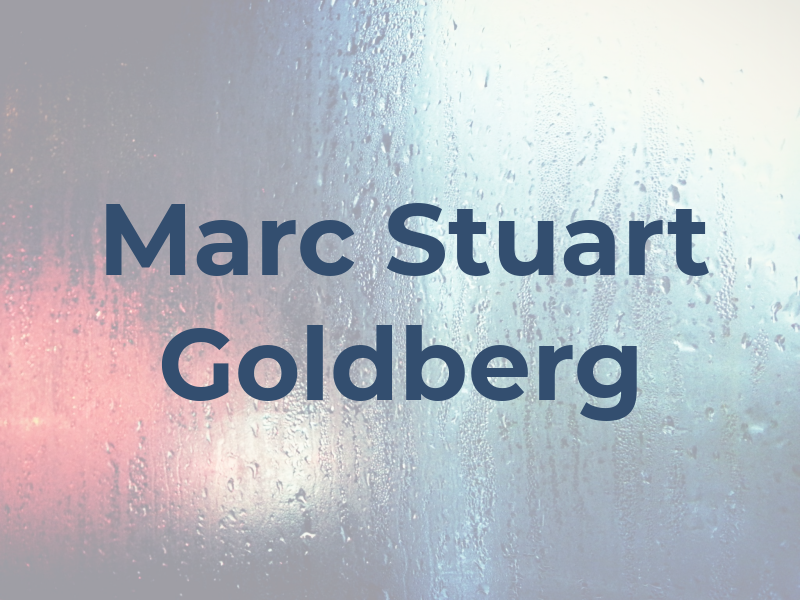 Marc Stuart Goldberg