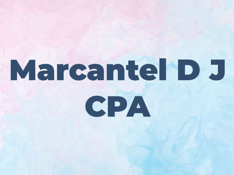 Marcantel D J CPA