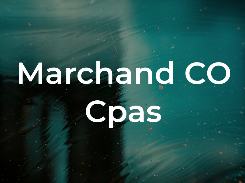 Marchand CO Cpas