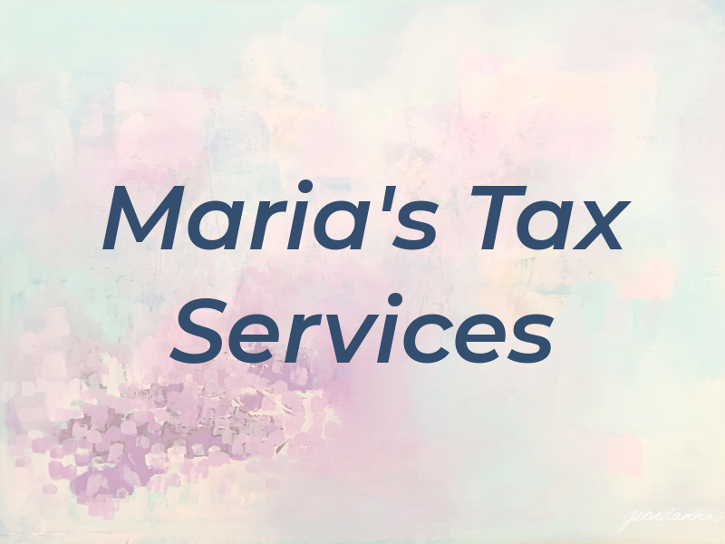 Maria's Tax Services