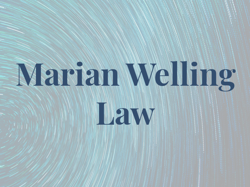 Marian Welling Law