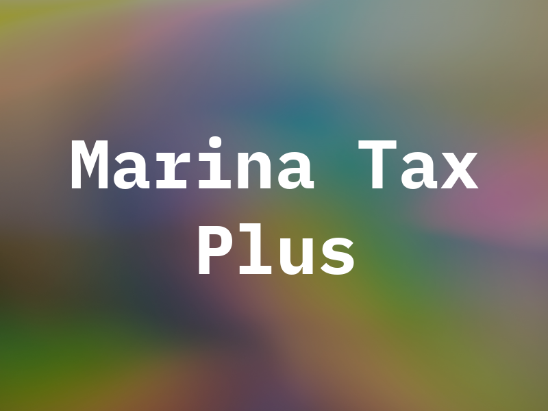 Marina Tax Plus