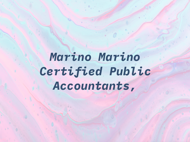 Marino and Marino Certified Public Accountants, PA