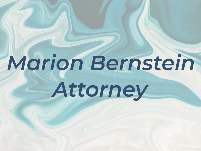 Marion Bernstein Attorney At Law
