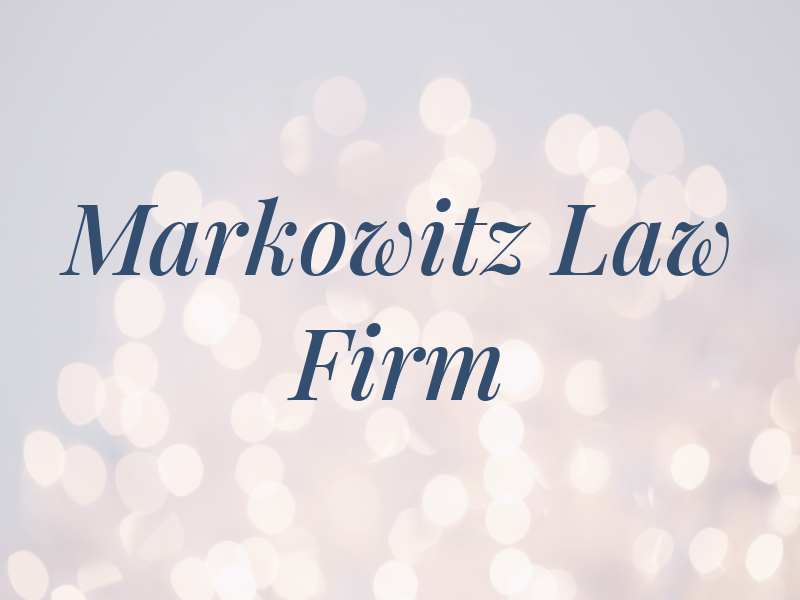 Markowitz Law Firm