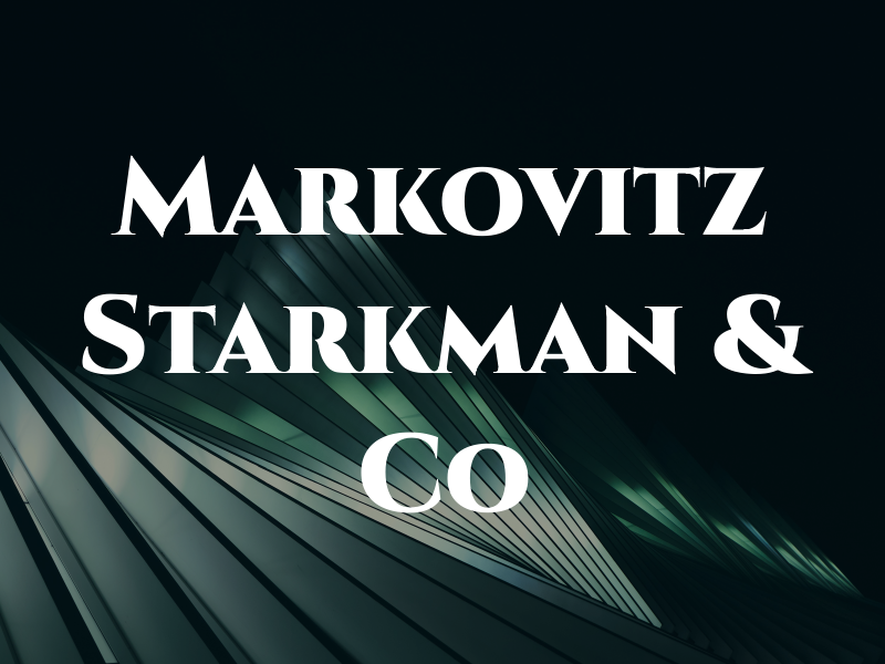 Markovitz Starkman & Co
