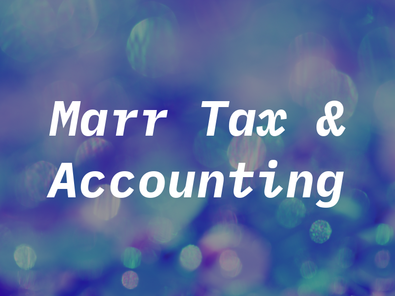Marr Tax & Accounting