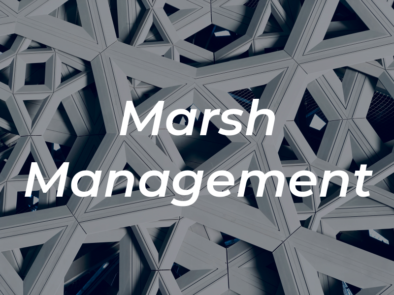 Marsh Management