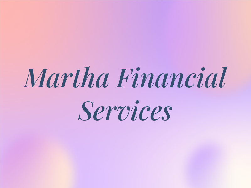 Martha Tax & Financial Services