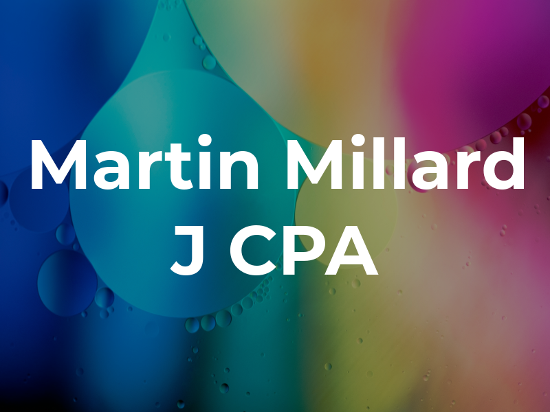 Martin Millard J CPA