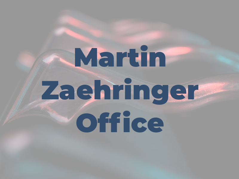 Martin Zaehringer Law Office
