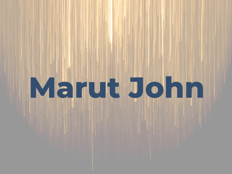 Marut John