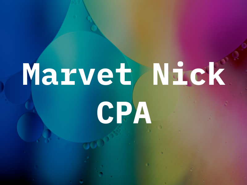 Marvet Nick CPA