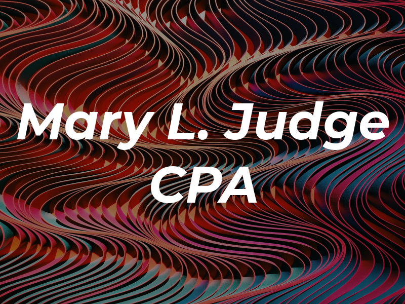 Mary L. Judge CPA