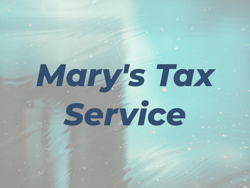 Mary's Tax Service