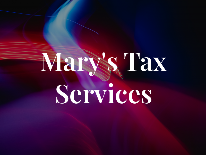 Mary's Tax Services