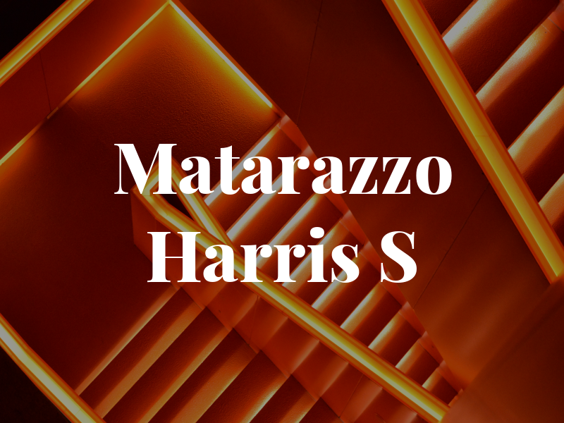 Matarazzo Harris S