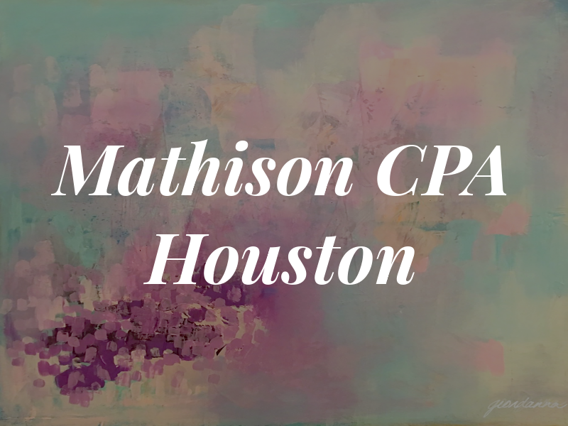 Mathison CPA Houston