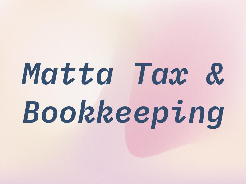 Matta Tax & Bookkeeping