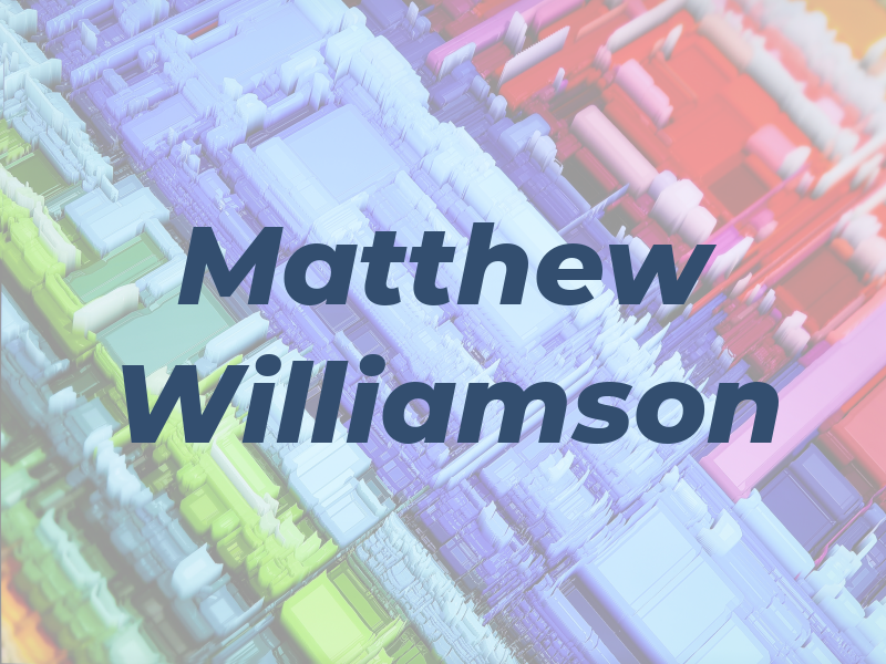 Matthew Williamson