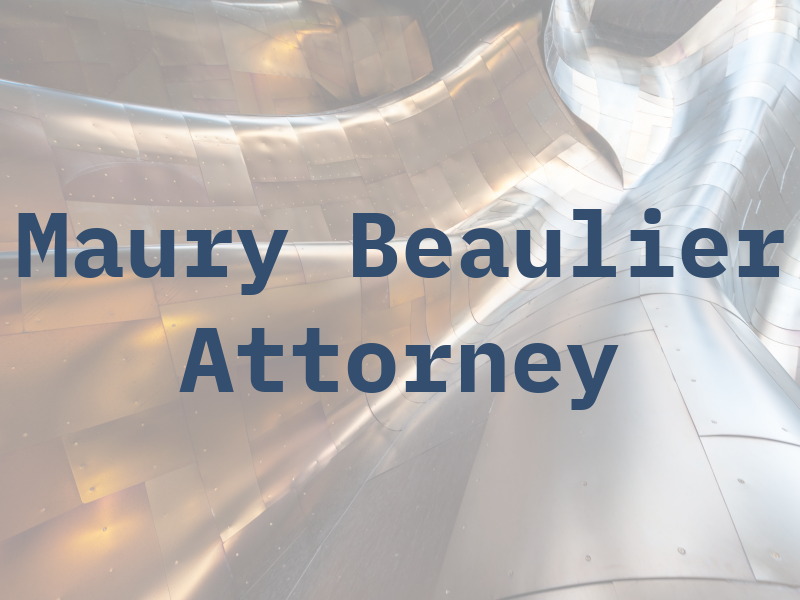 Maury Beaulier Attorney at Law